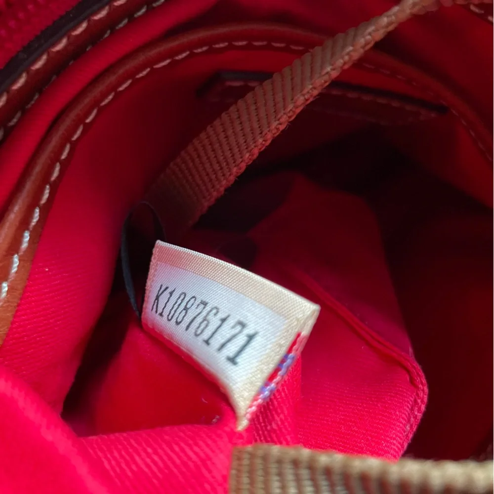 Apricot Kiley Dooney & Bourke Hobo Purse - Picture 7 of 15